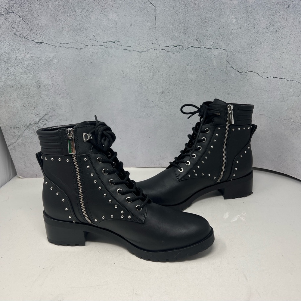 ❤️Michael Kors Dallas Black Studded Women's Boots.  Mint condition. - Picture 2 of 11